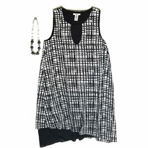 Barlll Women's Printed Asymmetrical Casual Dress